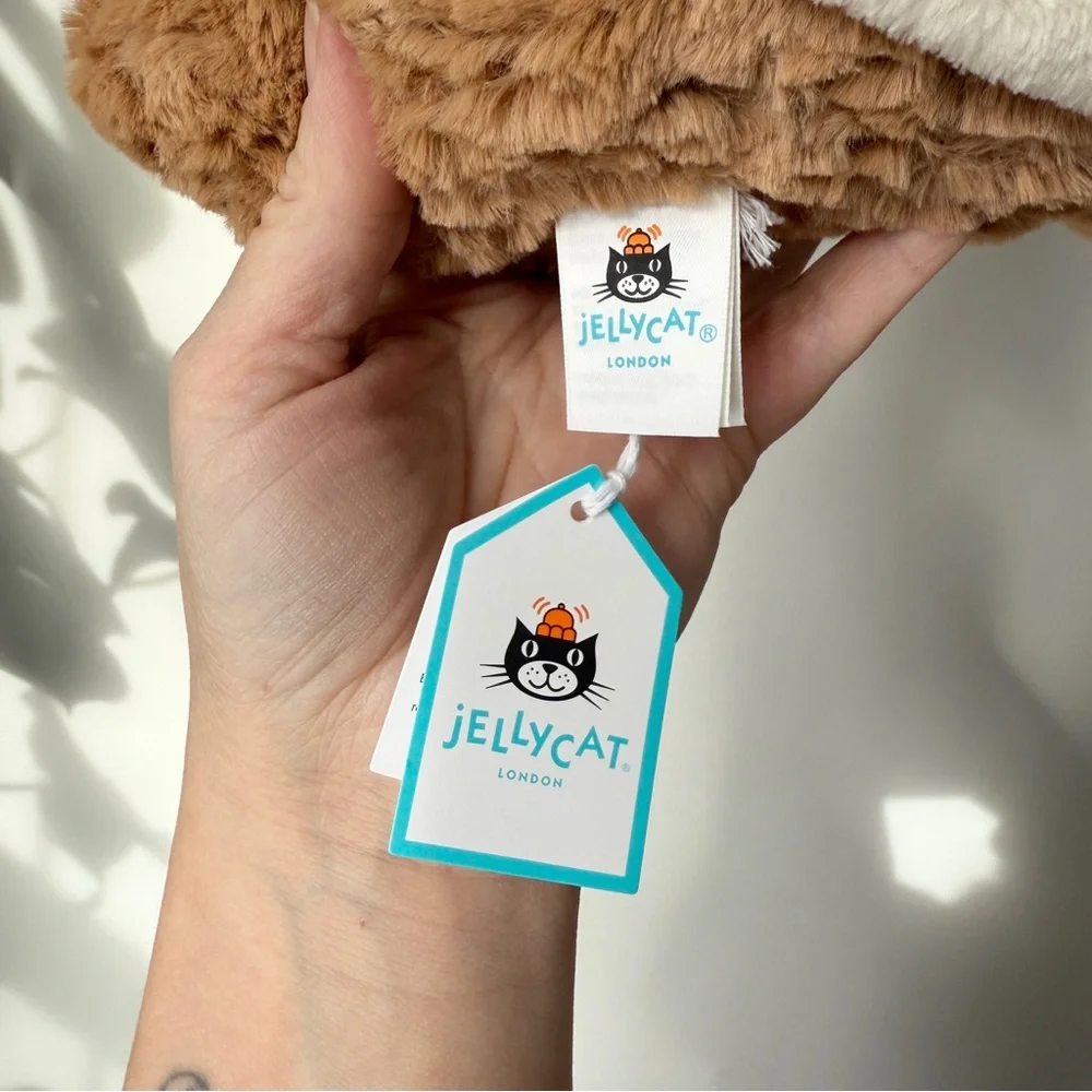 AUTHENTIC Jellycat Bartholomew Bear Bathrobe - BNWT - FAST SHIPPING! - Picture 6 of 7